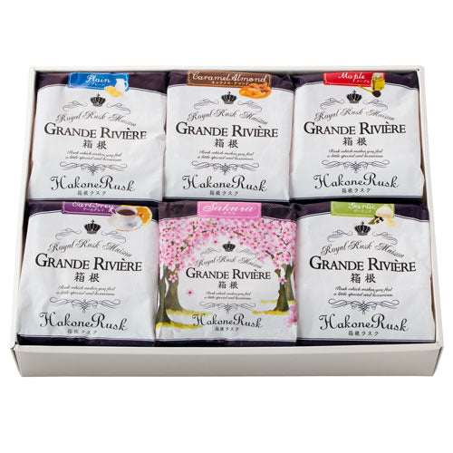 箱根ラスク季節の6種詰め合わせ(48枚入)春 ※